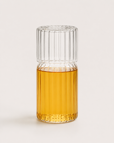 Striped decanter