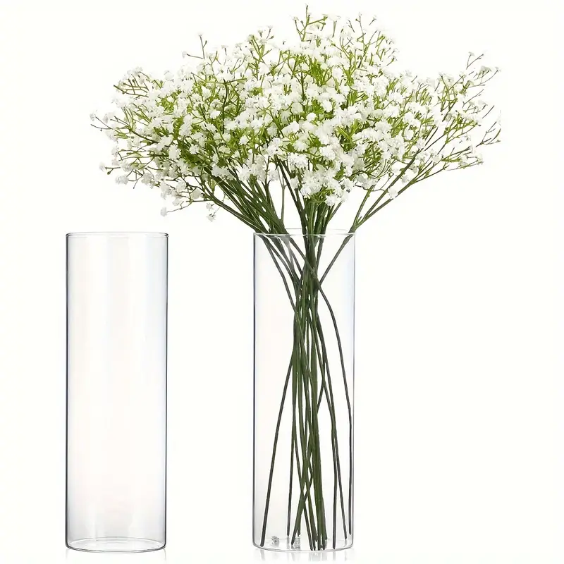 Cylinder tall vase for Centrepiece decoration
