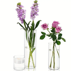 Cylinder tall vase for Centrepiece decoration