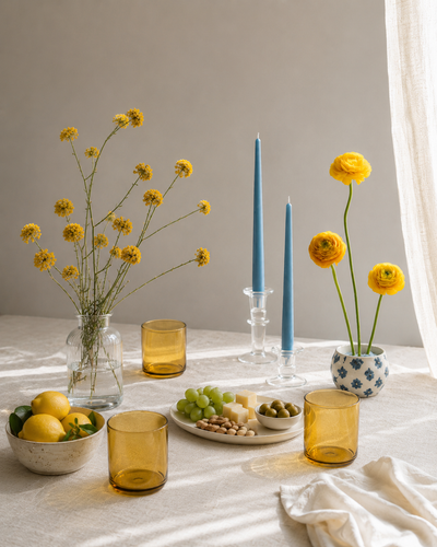 Zest drinking glass | Set of 4,350 ml